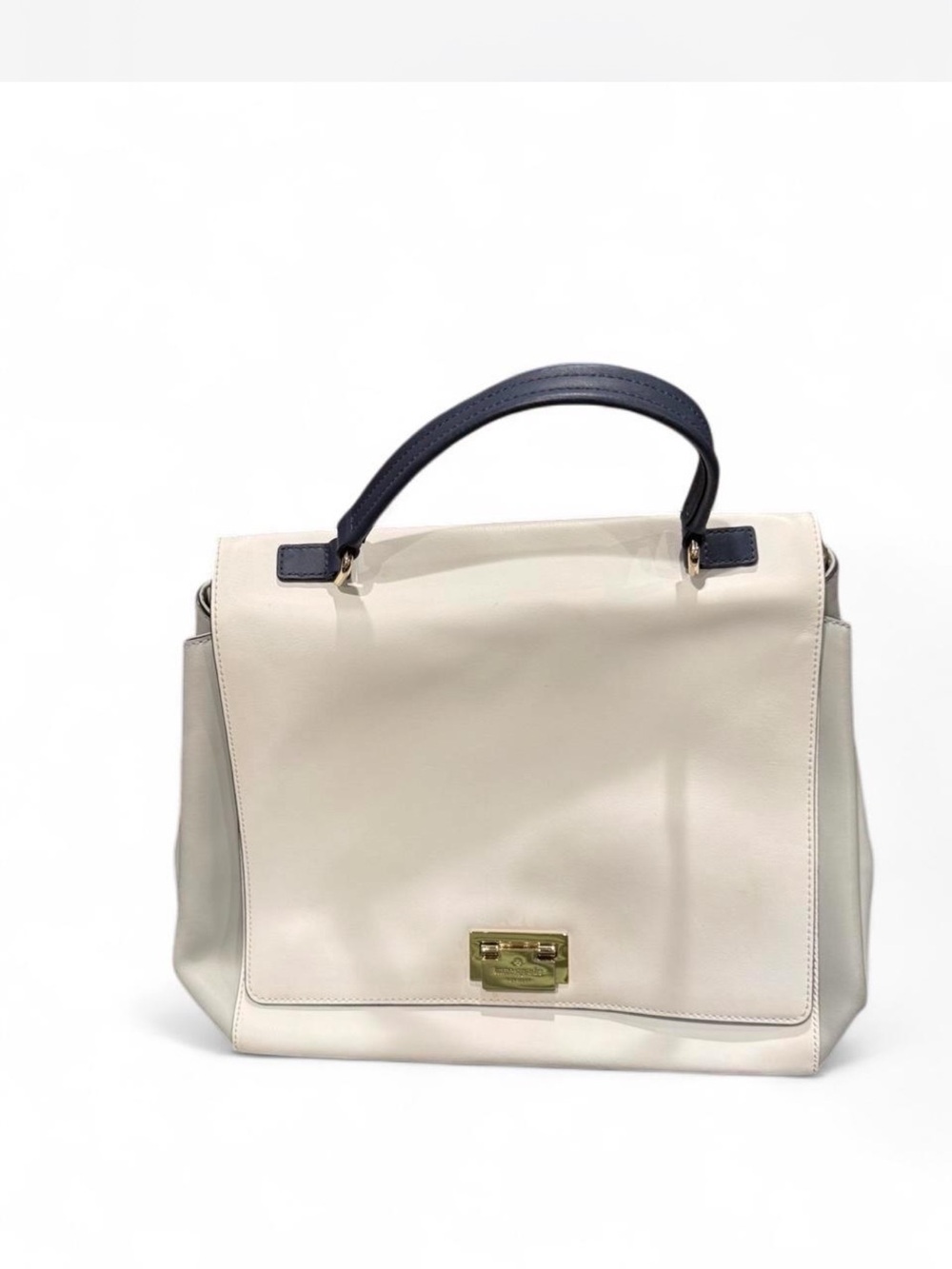 Kate Spade Magnolia Park Large Laurel Satchel In White.